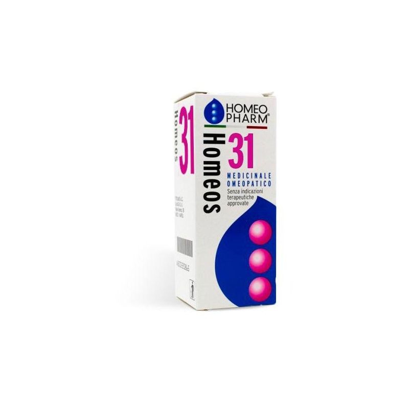 Homeos 31 - Rimedio Omeopatico in Gocce, 50ml