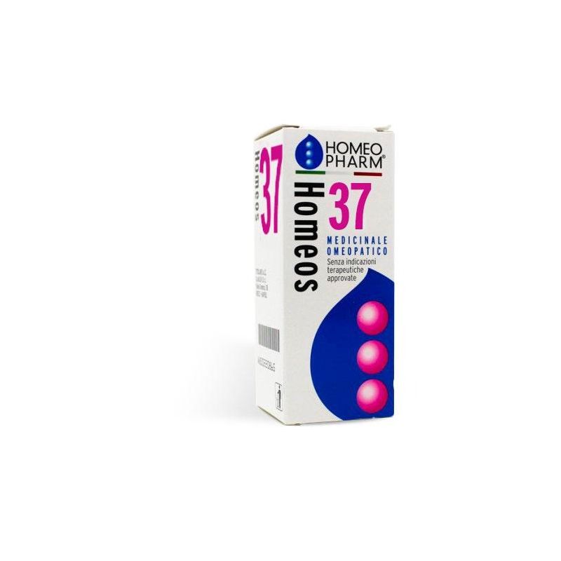 Homeos 37 - Soluzione Omeopatica in Gocce - Flacone da 50ml