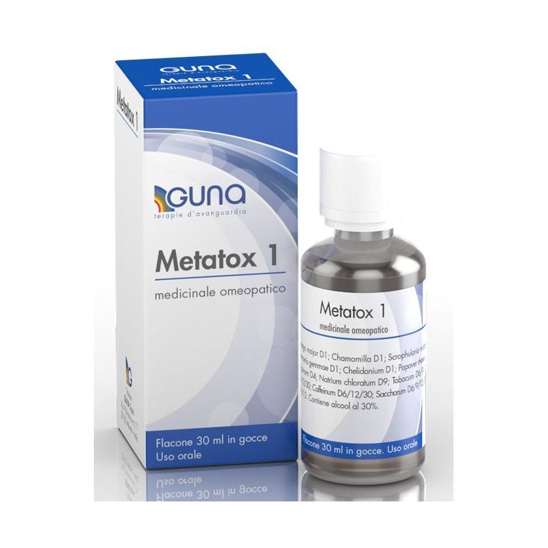 Metatox 1 Sollievo Naturale - Gocce Detox 30ml