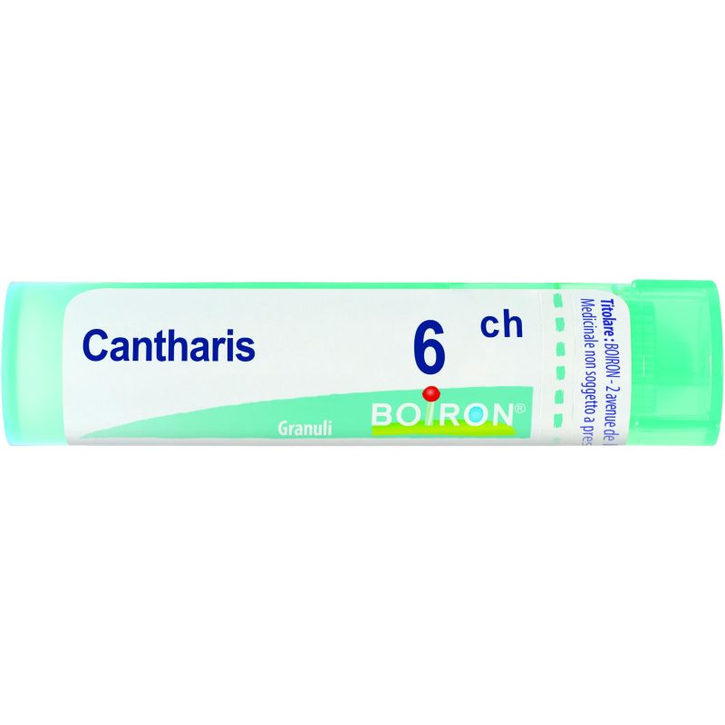 Boiron Cantharis 06Ch - Tubo di Granuli Omeopatici da 4g