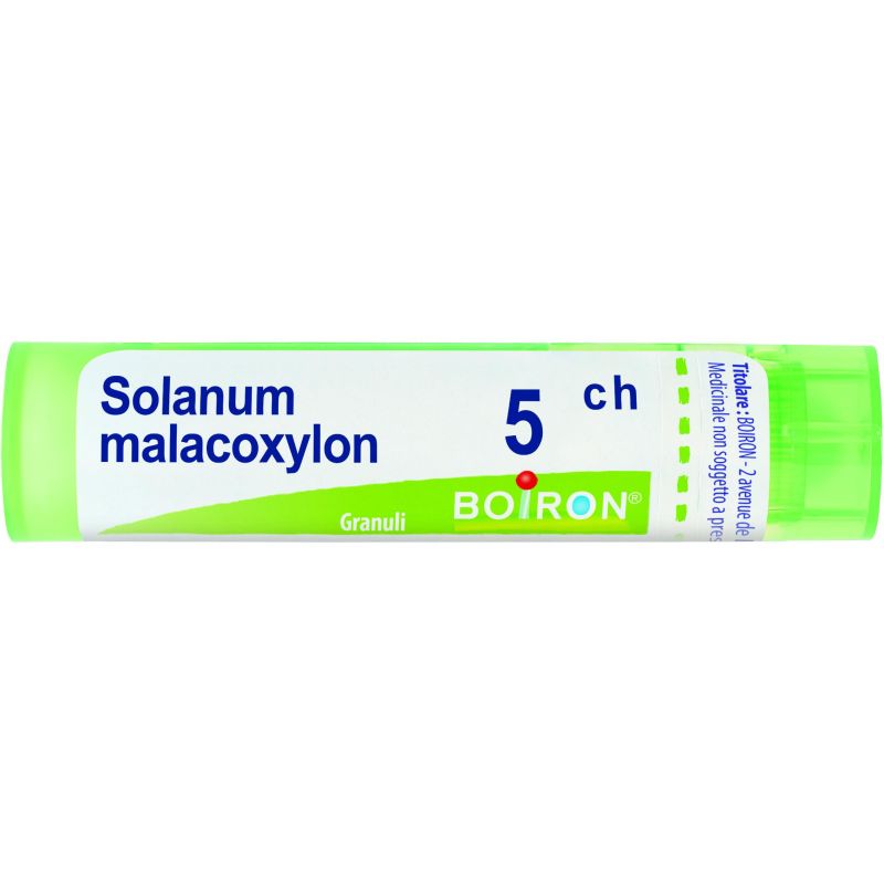 Boiron Solanum Malacoxylon 05CH - Granuli Omeopatici, Tubo da 4g