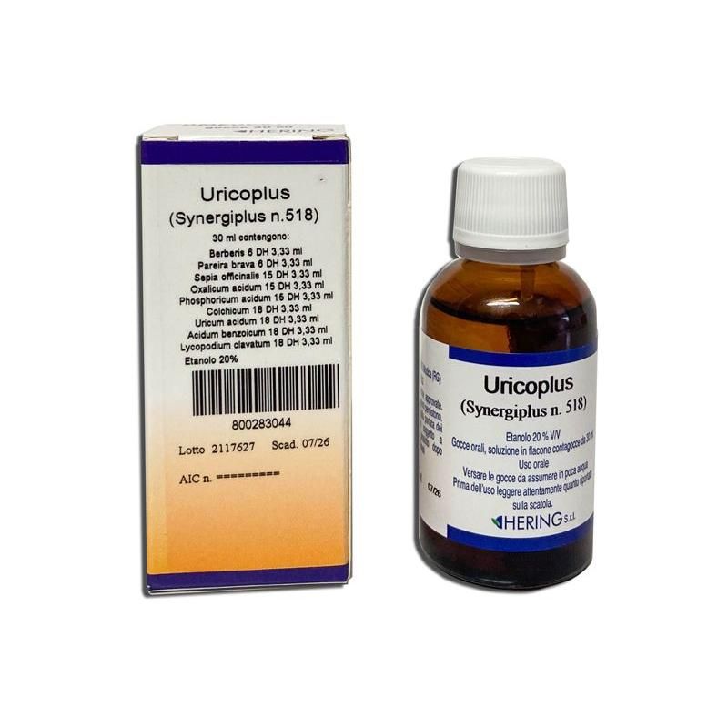 UricoPlus Gocce per l'Urina - Flacone da 30ml