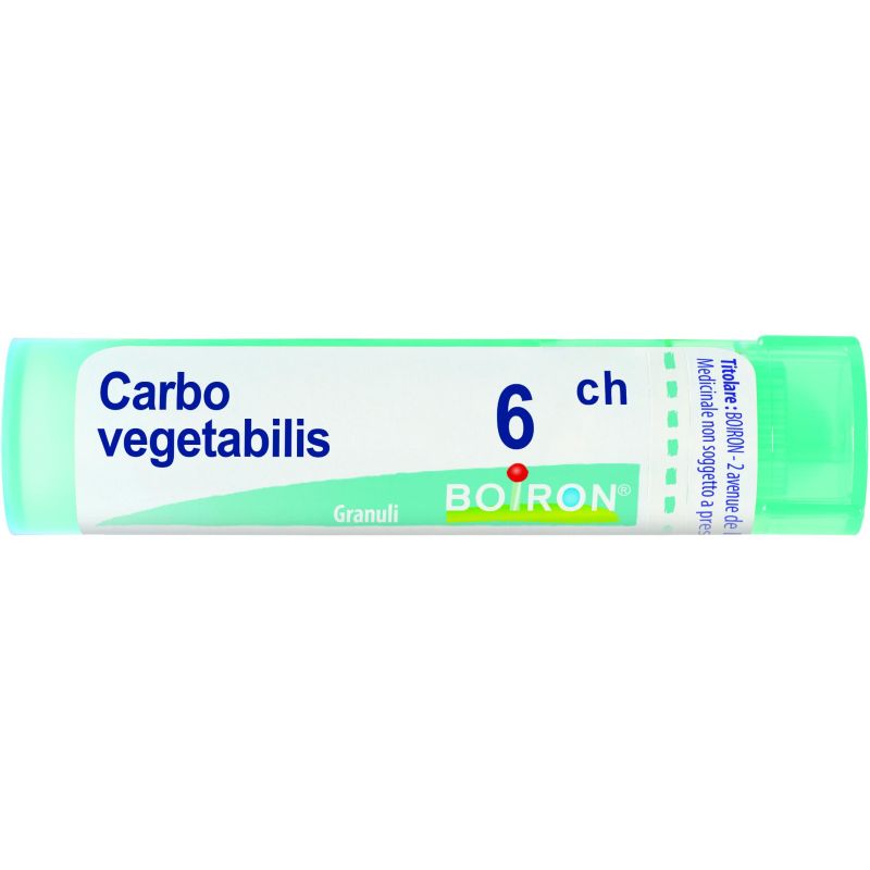Boiron Carbo Vegetabilis 06Ch - Granuli Omeopatici 4g