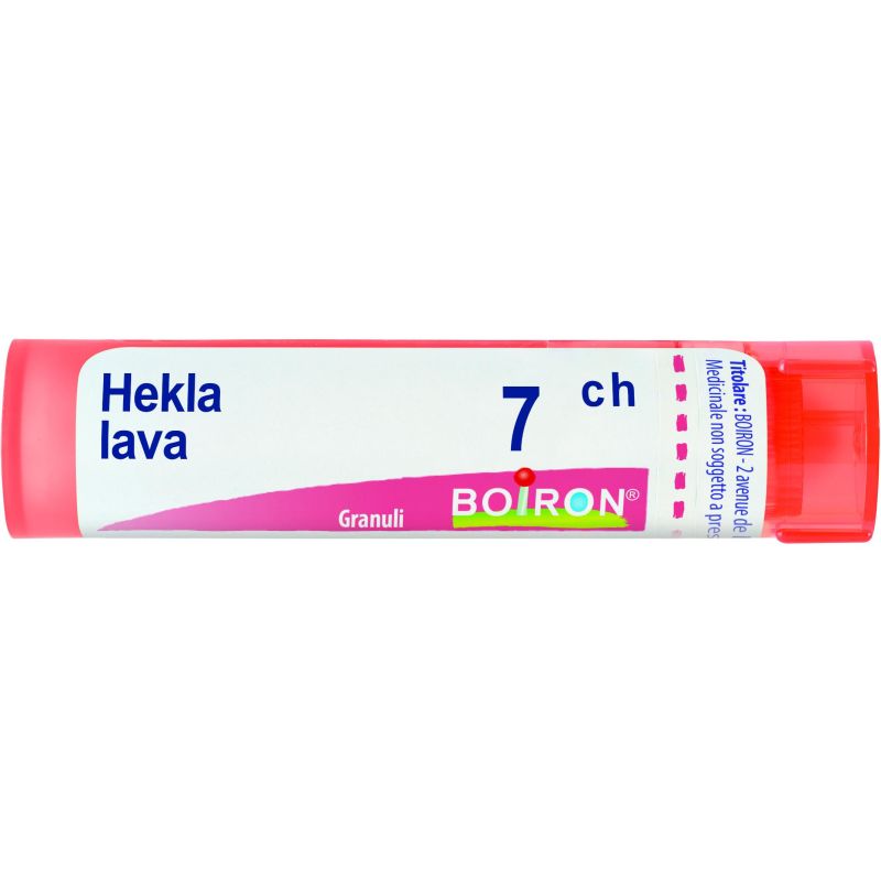 Granuli Hekla Lava Boiron 07Ch da 4g in Tubo