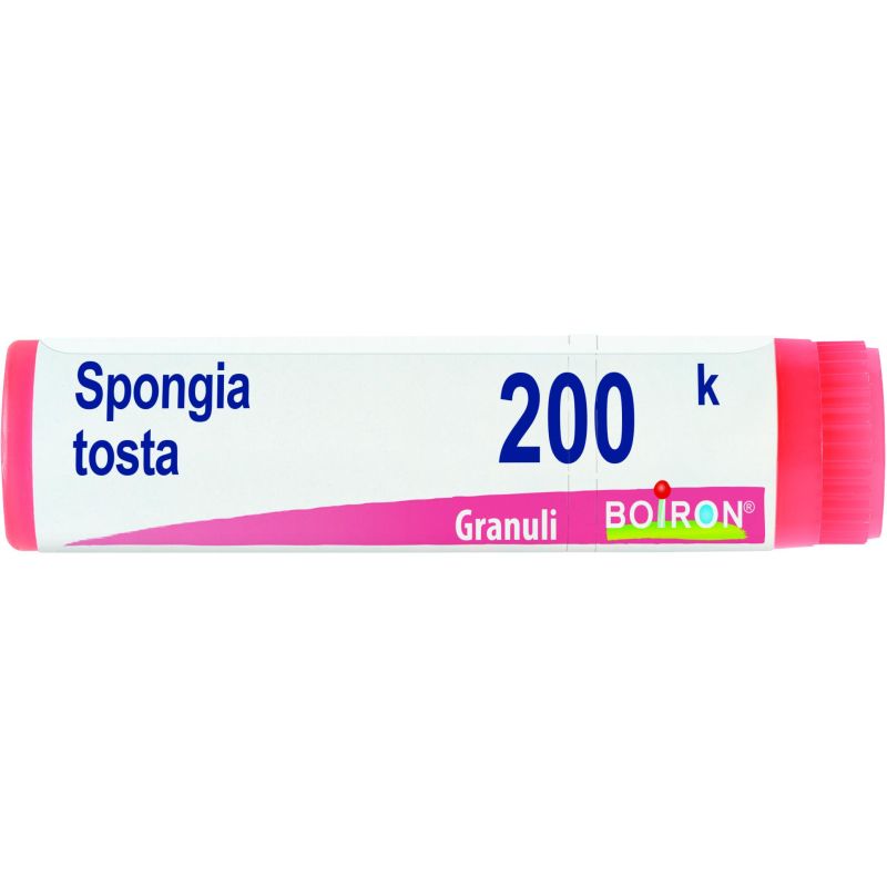 Boiron Spongia Tosta 200K Globuli Omeopatici 1g