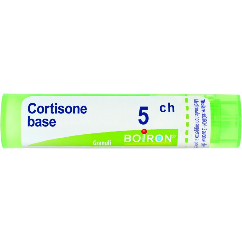 Boiron Granuli di Cortisone Base 05Ch - Tubo da 4g