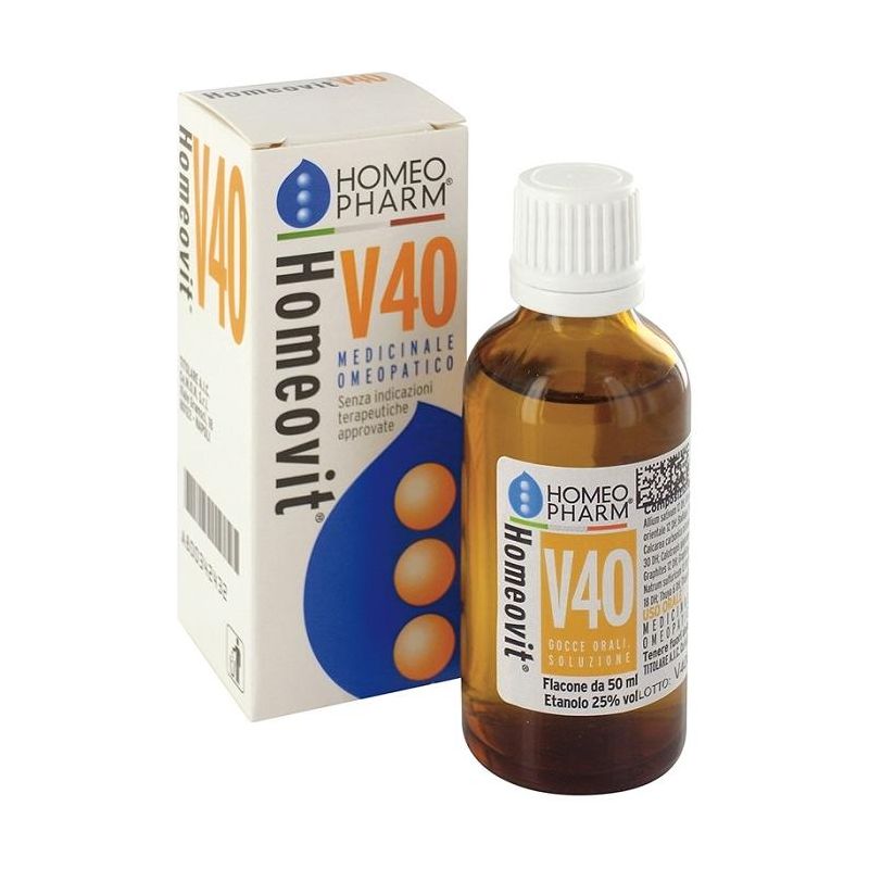 Homeovit V40 - Gocce Omeopatiche 50ml