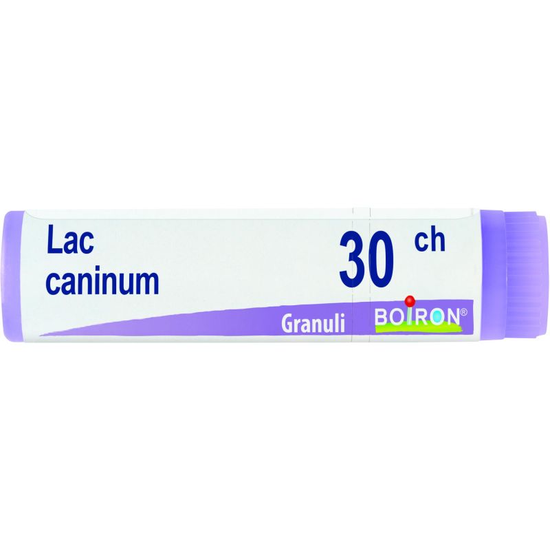 Boiron Lac Caninum 30Ch Globuli Homeopatici, Dose da 1g