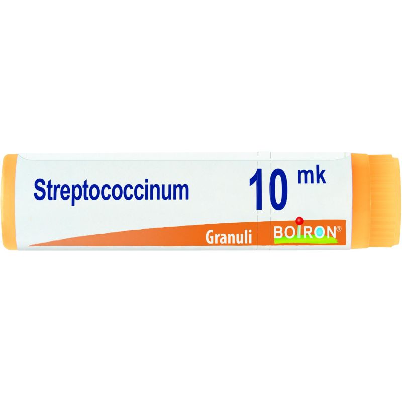 Boiron Streptococcinum 10Mk Globuli, Confezione da 1g