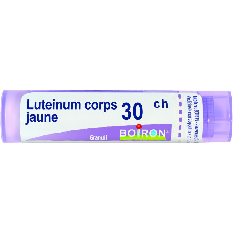 Boiron Luteinum Corps Jaune 30Ch - Granuli Omeopatici, Tubo da 4g