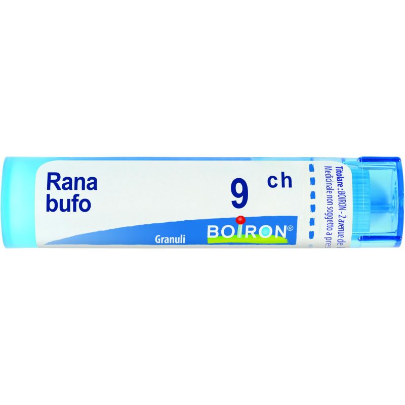 Boiron Rana Bufo 09Ch - Granuli Omeopatici, Tubo da 4g