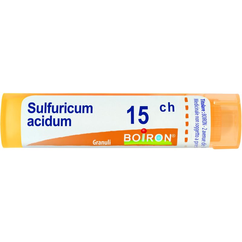 Boiron Sulfuricum Acidum 15Ch - Granuli Omeopatici Tubo da 4g