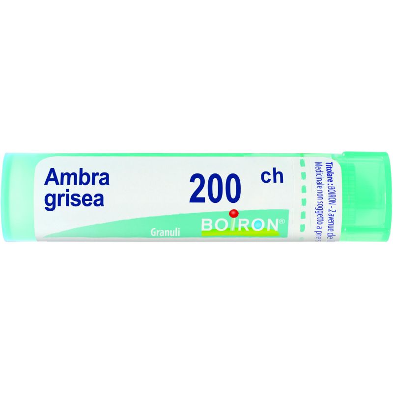 Granuli di Ambra Grisea 200Ch Boiron in Tubo da 4g