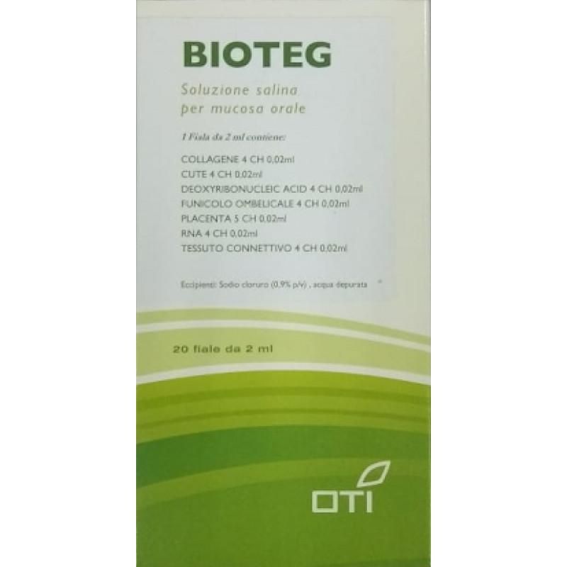 Oti Bioteg Composto - 20 Fiale Fisiologiche da 2ml