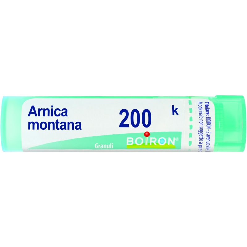 Boiron Arnica Montana 200K, Granuli Omeopatici da 4g in Tubo