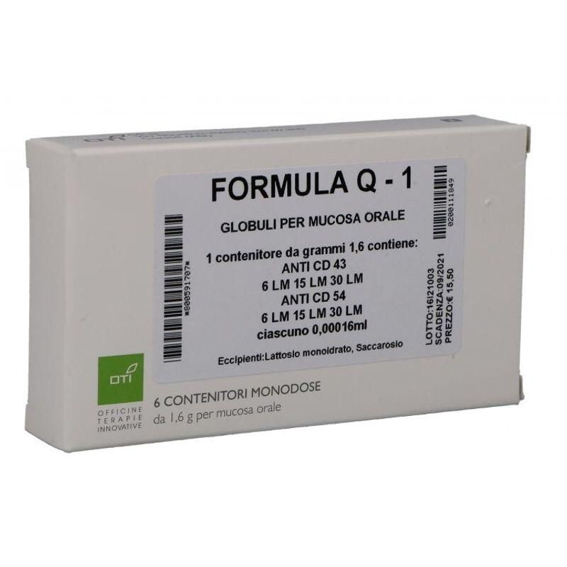Oti Formula Q-1: Composto di 6 Fiale Globulari Potenziato