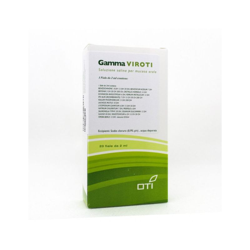 Oti Gamma Viroti - Set di 20 Fiale Fisiologiche da 2ml