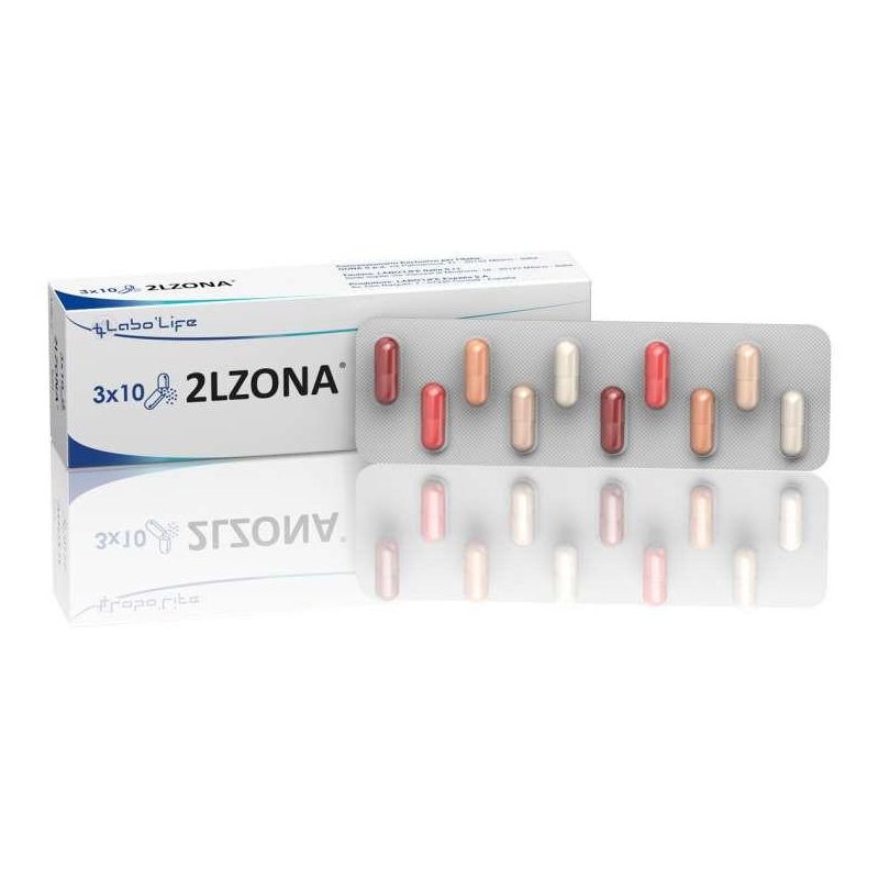 Guna 2LZona, Integratore Alimentare, 30 Capsule