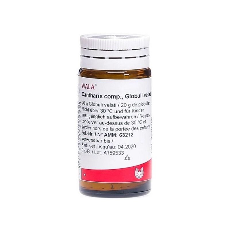 Wala Cantharis Compositum - Globuli Omeopatici, 20g