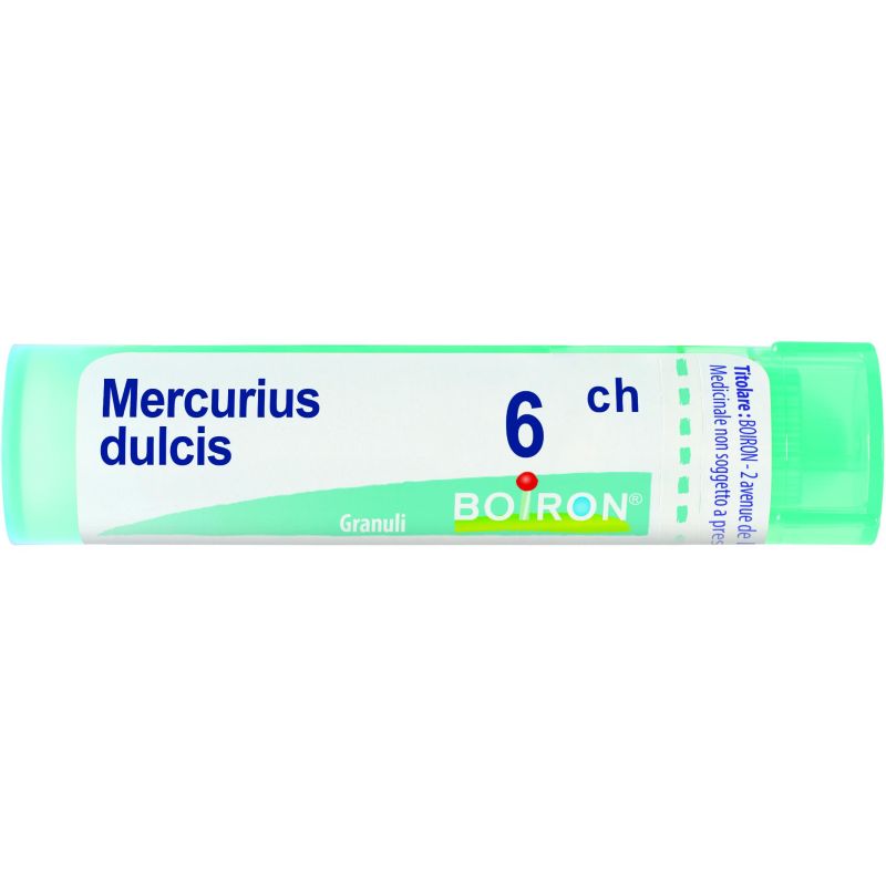 Boiron Mercurius Dulcis 06Ch - Tubo di Granuli Omeopatici, 4g
