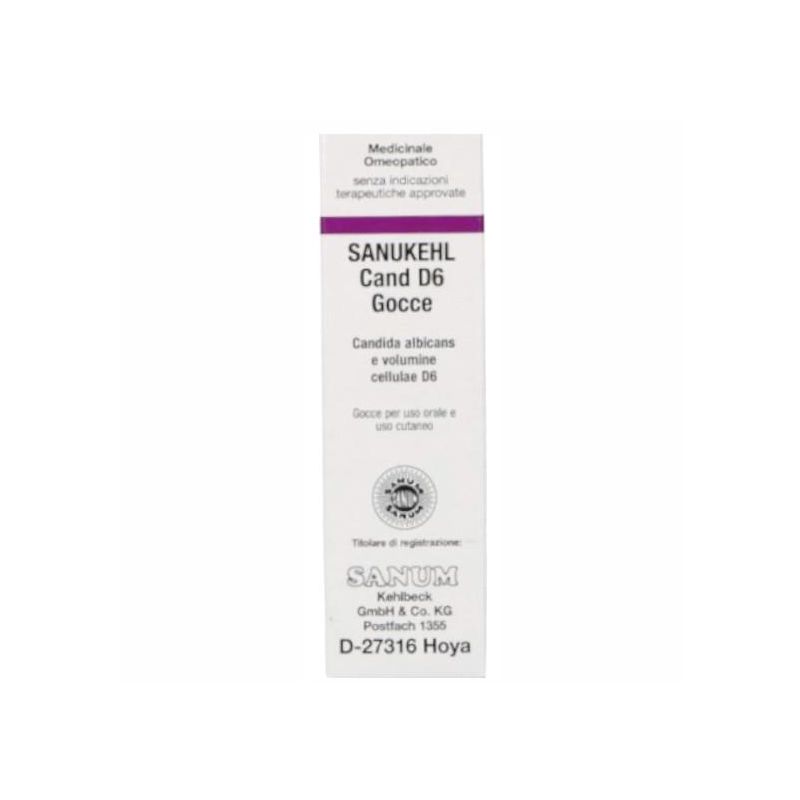 Gocce di Sanukehl Cand D6 da 10ml