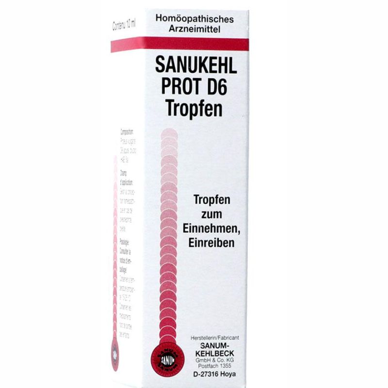 Sanum Sanukhel Prot D6 Gocce Salutari 10ml