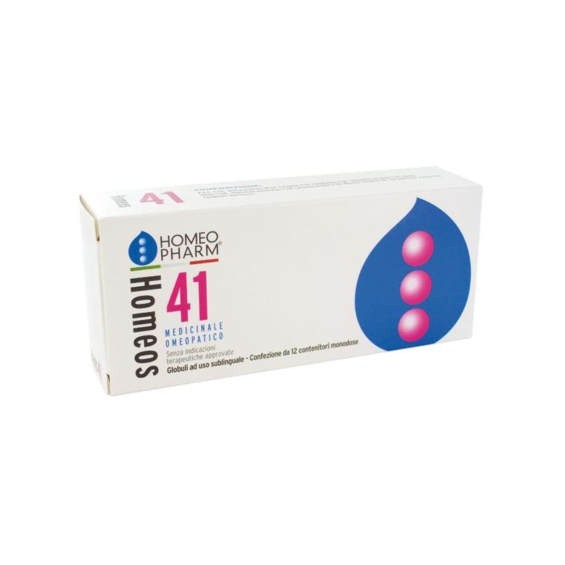 Cemon Homeos 41 - Pacchetto di 6 Tubi Monodose da 1g
