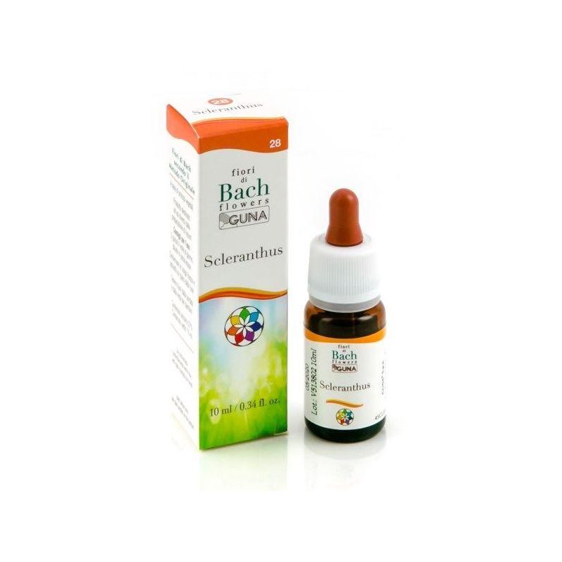 Guna Scleranthus Fiori Di Bach - Gocce Omeopatiche, 10ml