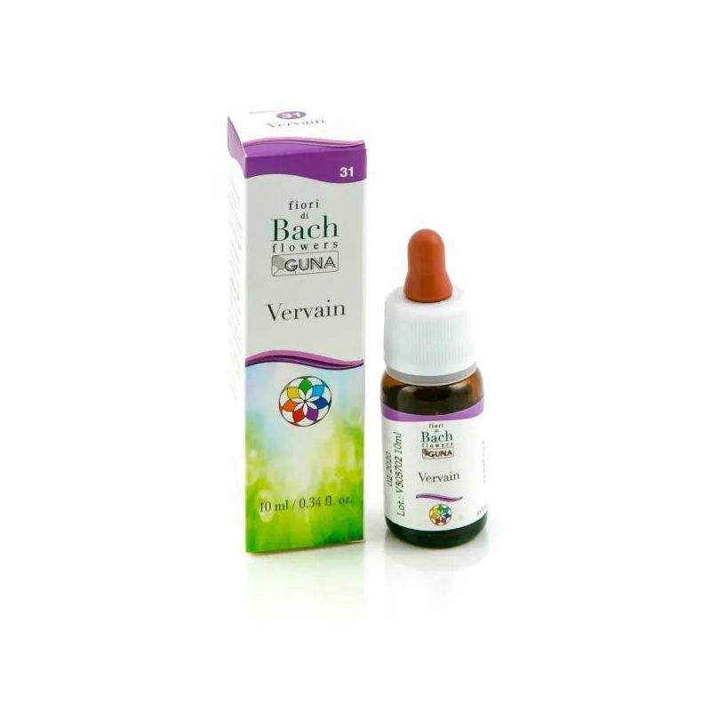 Guna Bach Flower Vervain Drops - 10ml