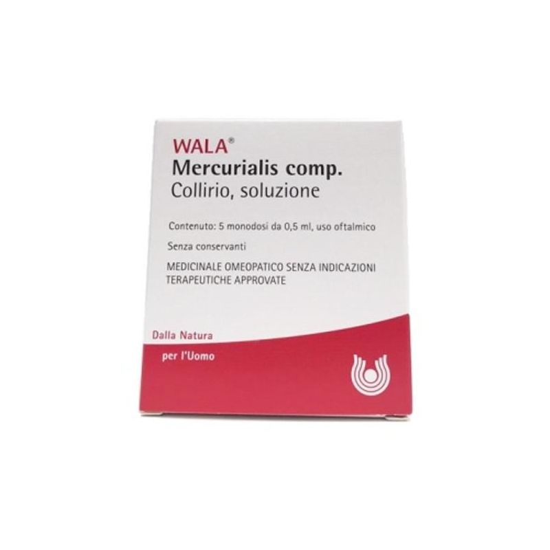 Wala Mercurialis Compositum - Collirio Monodosi 0,5ml (5 pz)