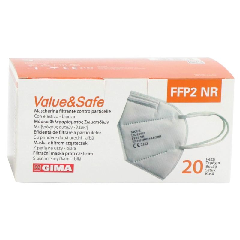 Mascherina FFP2 Bianco 20pz