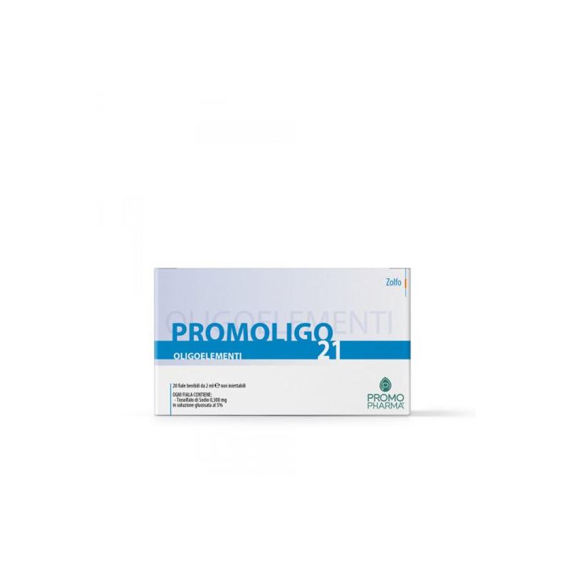 Promoligo 21 Trattamento con Zolfo - Pacco da 20 Fiale