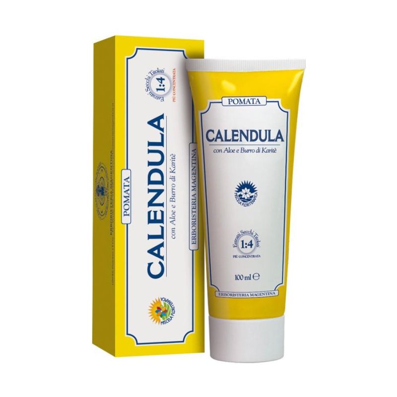 Pomata di Calendula Rigenerante e Idratante 100ml