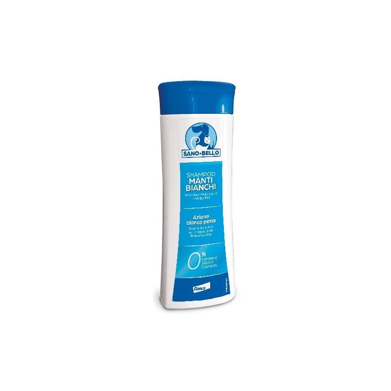 Shampoo Sano e Bello per Manti Bianchi Lunghi - 250ml