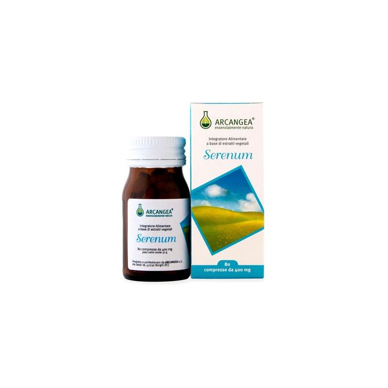 Serenum - Integratore Naturale 80 Capsule da 400mg