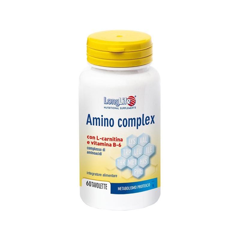 Aminocomplex Longlife - Integratore Alimentare, 60 Tavolette