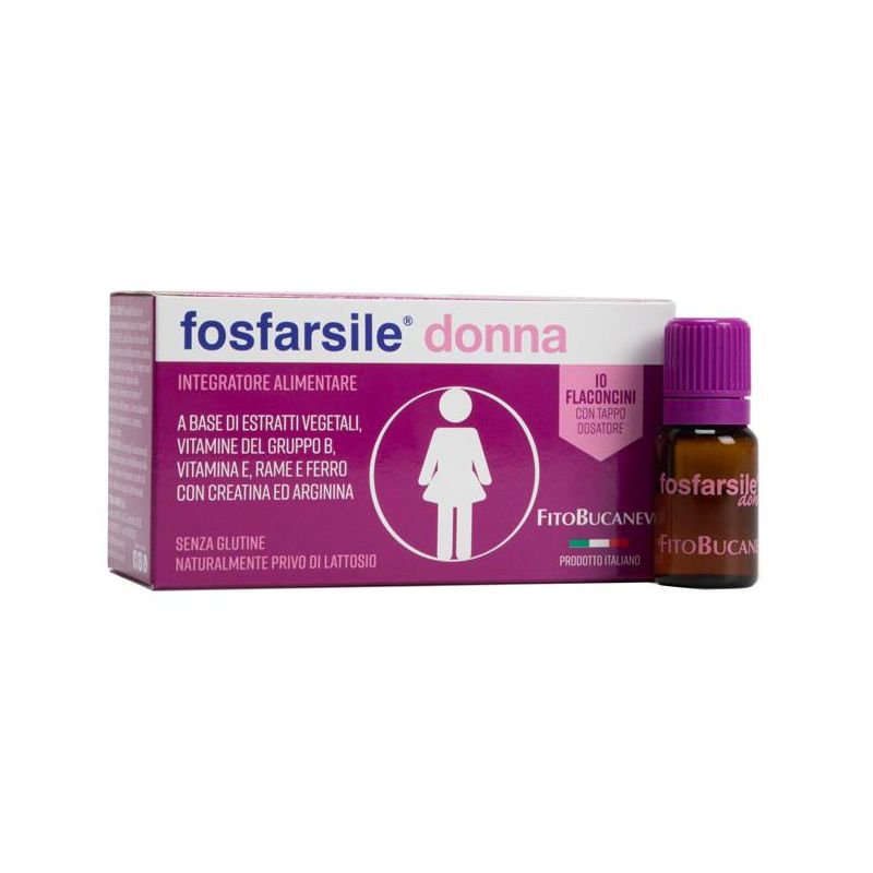 Fosfarsile Donna 10 Flaconcini - Integratore Alimentare