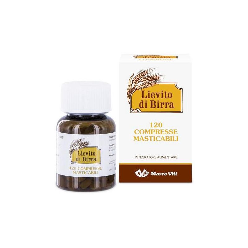 Marco Viti Lievito di Birra - Supplemento Nutrizionale 120 Compresse