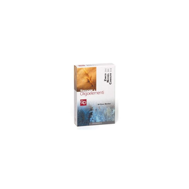 Triticum+ 20 Fiale di Oligoelementi: Zinco, Nichel, Cobalto - 2ml ciascuna