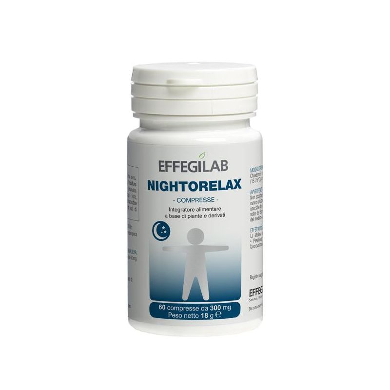 NightoRelax Compresse per il Sonno Naturale - 60 Pezzi