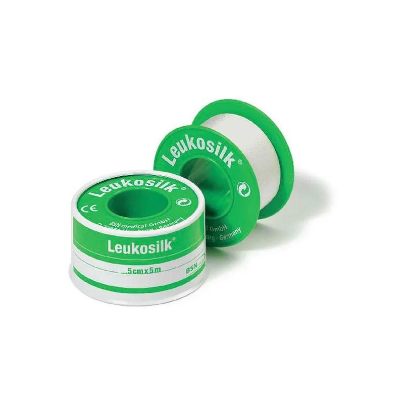 Leukosilk Cerotto Bianco in Rocchetto 500x5cm