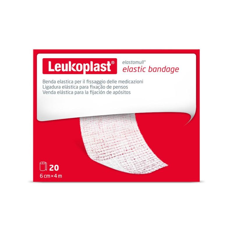 Elastomull Benda di Fissaggio Elasticizzata 4mx6cm