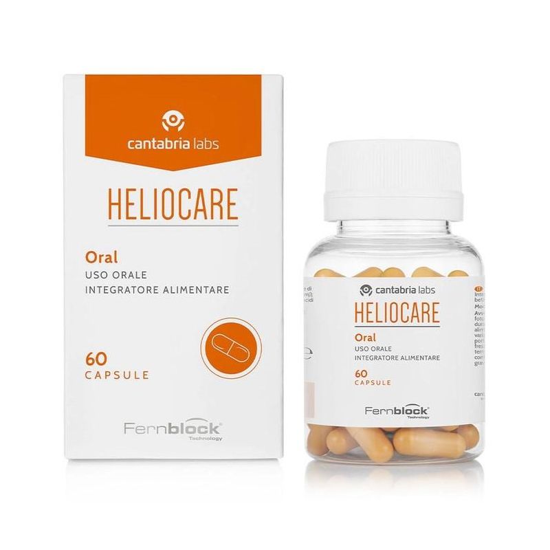 Heliocare Oral Sun Protection Capsules - 60 Count