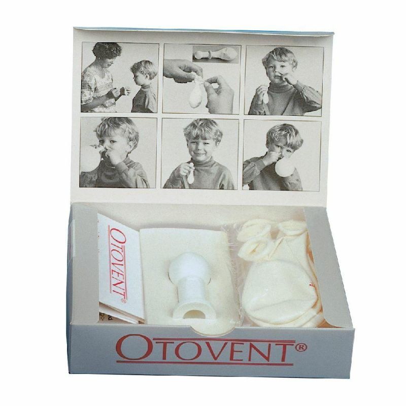 Otovent Kit: 5 Palloncini di Ricambio e 1 Cannula