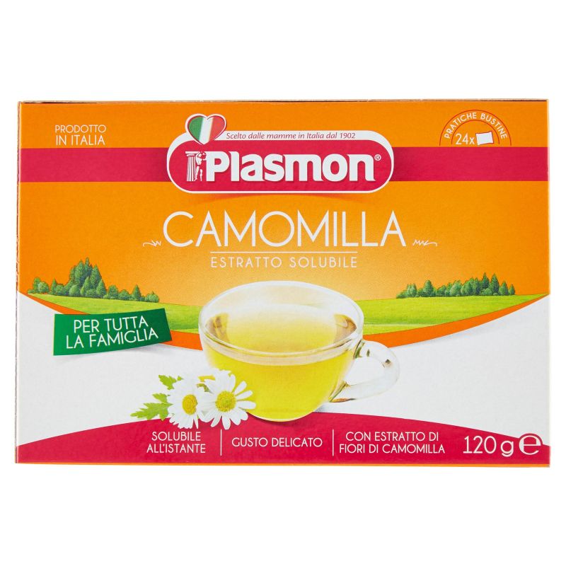 Plasmon Tisana alla Camomilla - Confezione da 24 Bustine