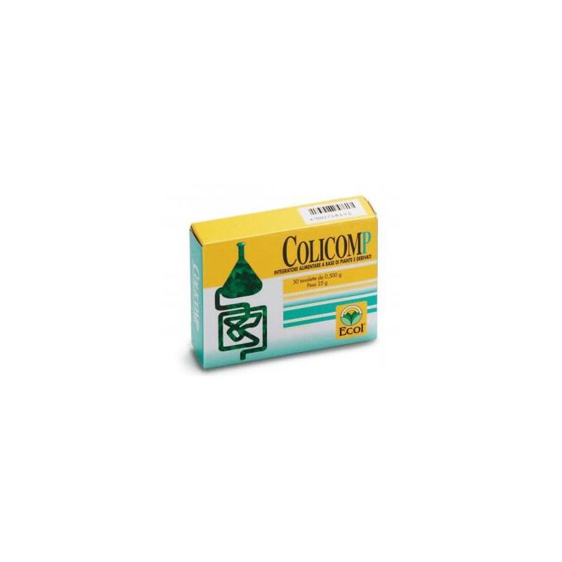 Colicomp - 50 Tavolette da 0,5 Grammi