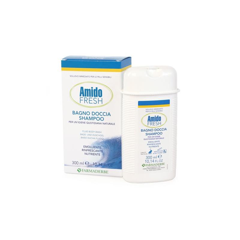 Amido Fresh - Shampoo e Balsamo 3-in-1 per Bagno e Doccia - 300ml