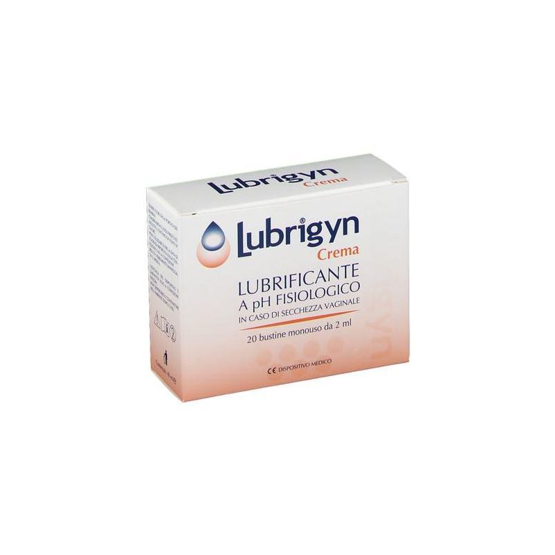 Lubrigyn Crema Vaginale - 20 Bustine da 2ml