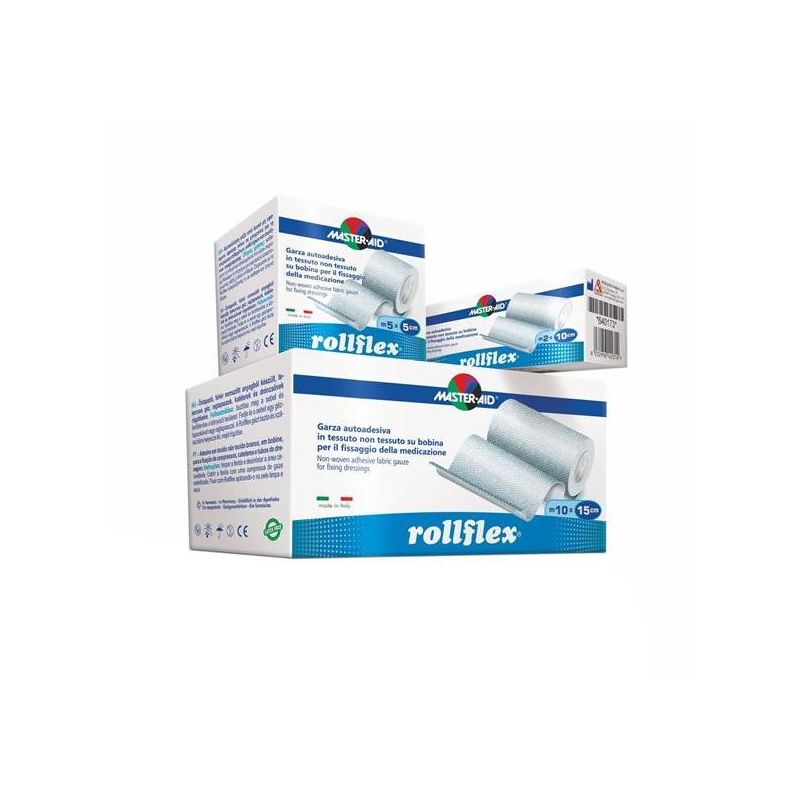 Master Aid Roll-Flex - Cerotto Elastico e Flessibile 5x10cm