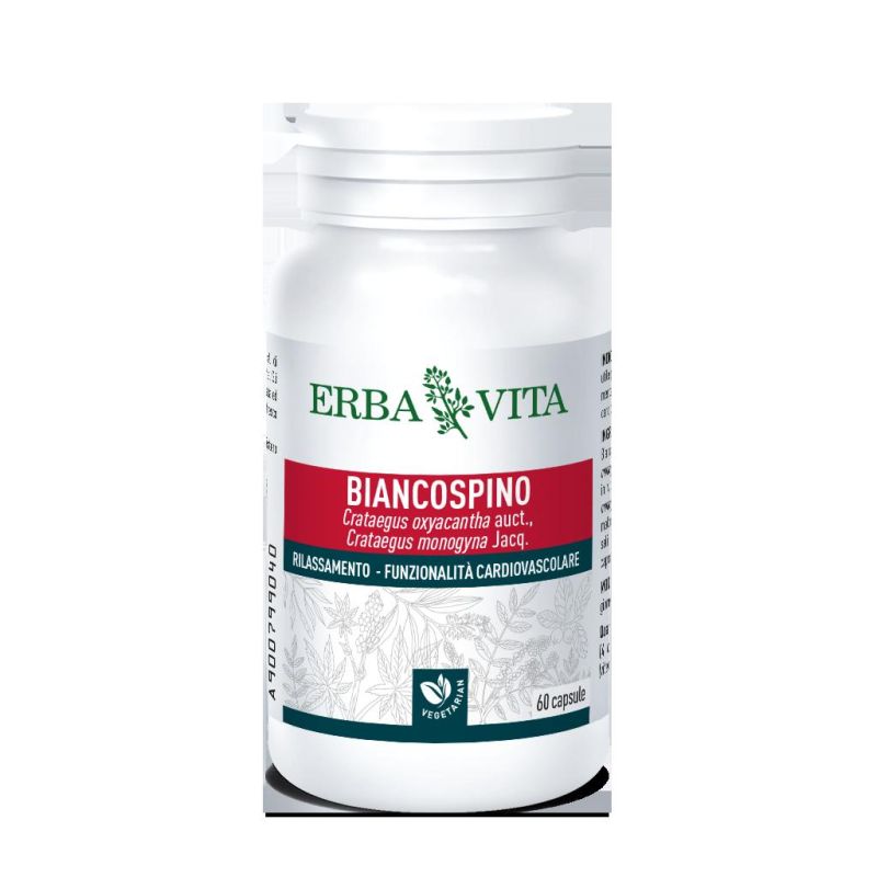 Erba Vita Biancospino - 60 Capsule Salutari